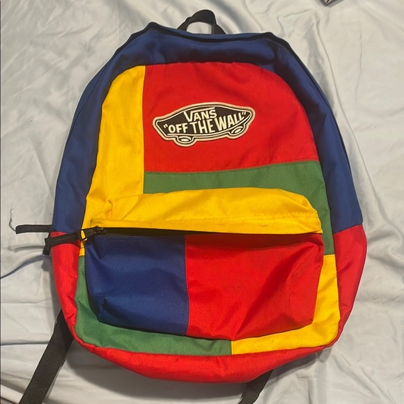 Vans | Bags | Vans Colorblock Backpack For Men | Poshmark